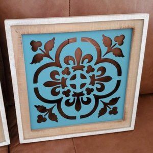 NEW SET OF 3 Metal Wall Decor